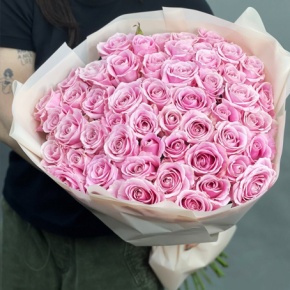 Букет из 55 роз Аваланж (60 см) в Красноармейске
