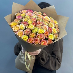 Букет "Валентино" из 51 розы (60 см) в Красноармейске