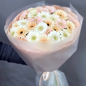 Букет "Гера" из 25 гербер в Красноармейске