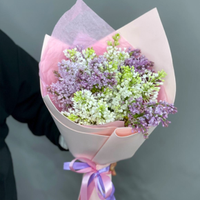 Букет из 11 веток сирени микс в Красноармейске