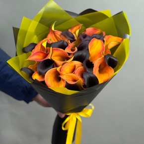 Букет "Карамель" из 29 калл в Красноармейске