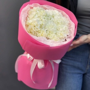 Букет "Гламур" из гортензии и диантусов в Красноармейске