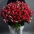 Букет из 51 кустовой рубиновой розы (50 см) в Красноармейске Букет из 51 кустовой рубиновой розы (50 см) в Красноармейске