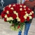 Букет 151 роза красный и белый микс (60 см) в Красноармейске Букет 151 роза красный и белый микс (60 см) в Красноармейске