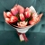 Букет из 15 розовых тюльпанов в Красноармейске