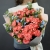 Букет "Фортуна" из коралловых роз и оксипеталума в Красноармейске Букет "Фортуна" из коралловых роз и оксипеталума в Красноармейске