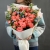 Букет "Фортуна" из коралловых роз и оксипеталума в Красноармейске Букет "Фортуна" из коралловых роз и оксипеталума в Красноармейске