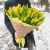 Букет 49 желтых тюльпанов в Красноармейске Букет 49 желтых тюльпанов в Красноармейске