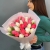 Букет из 25 кораллово-белых тюльпанов в Красноармейске