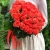 Букет из 51 морковной розы (50 см) в Красноармейске Букет из 51 морковной розы (50 см) в Красноармейске