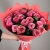 Букет из 25 махровых пионовидных роз Риджентс парк (70 см) в Красноармейске Букет из 25 махровых пионовидных роз Риджентс парк (70 см) в Красноармейске