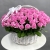 Композиция в корзине из 101 розовой розы Аква (40 см) в Красноармейске Композиция в корзине из 101 розовой розы Аква (40 см) в Красноармейске