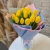 Букет из 15 жёлтых тюльпанов в Красноармейске